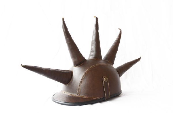 Novelty Long Spike Helmet - Image 3