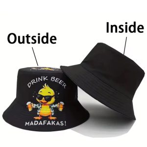 Drink Beer Madafakas ! Bucket Hat