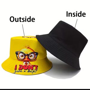 I Don’t Give A Duck ! Bucket Hat