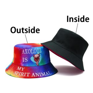 Axolotl Is My Spirit Animal Bucket Hat