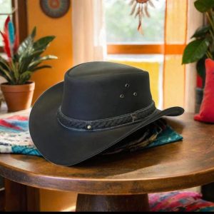 Leather Cowboy Hats
