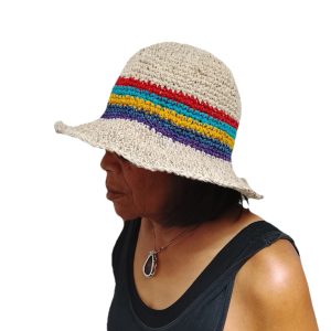 Hemp Rainbow Hat