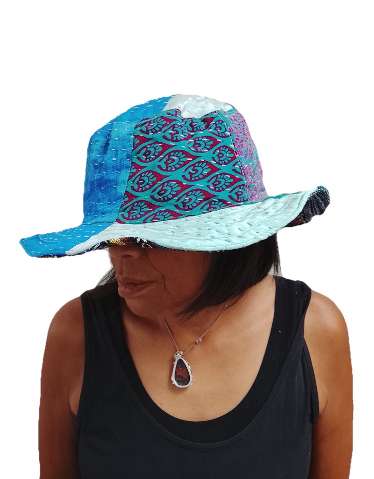 Cotton Patchwork Hat