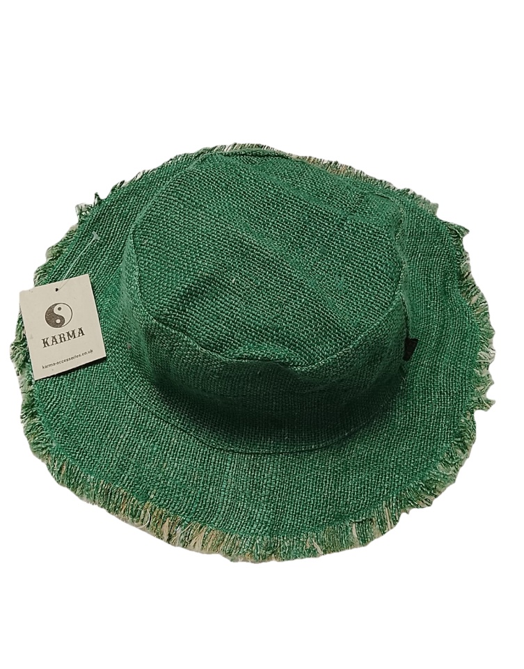 Hemp Frayed Hat - Image 5
