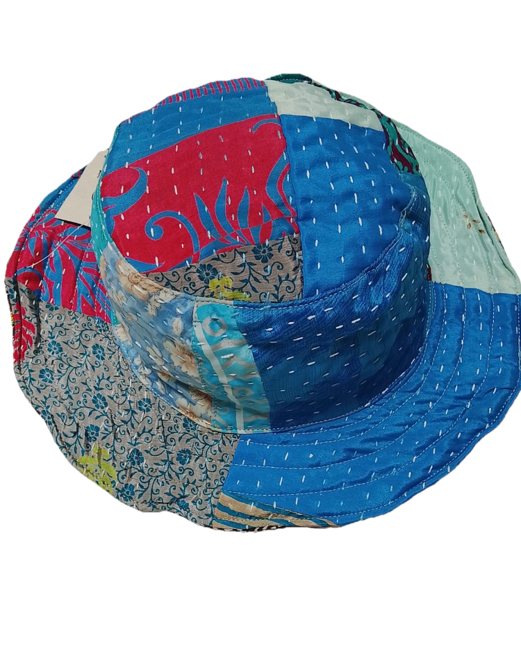 Cotton Patchwork Hat - Image 2