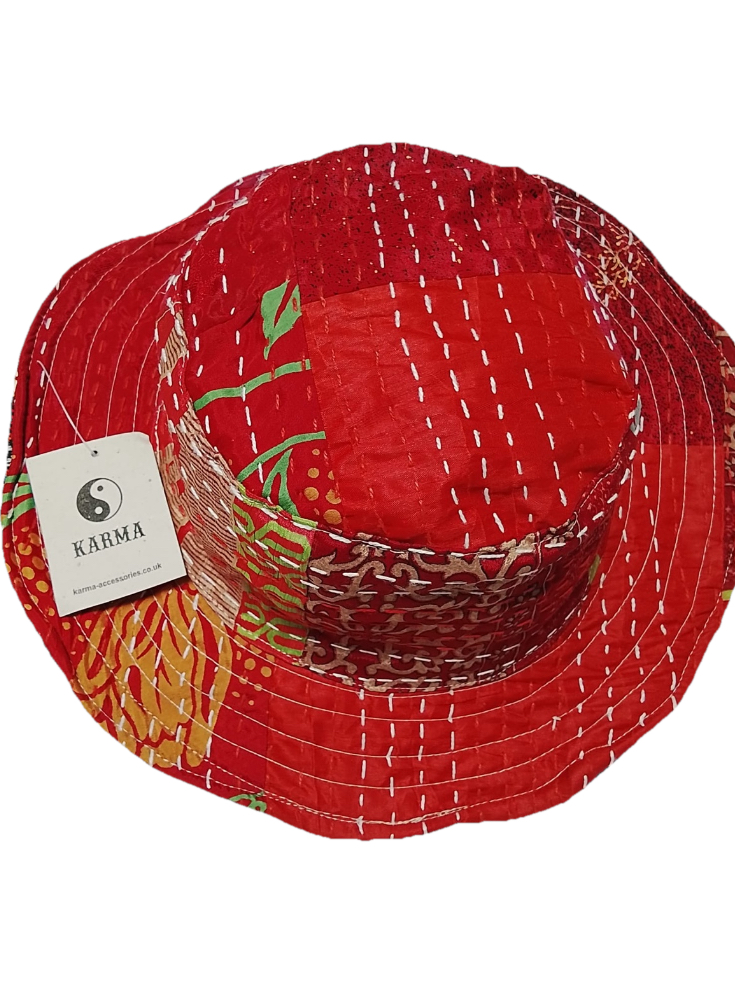 Cotton Patchwork Hat - Image 3