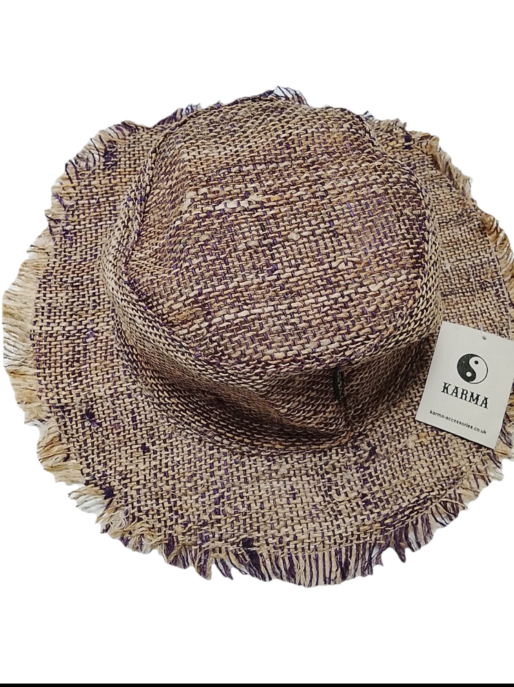 Hemp Frayed Hat - Image 3